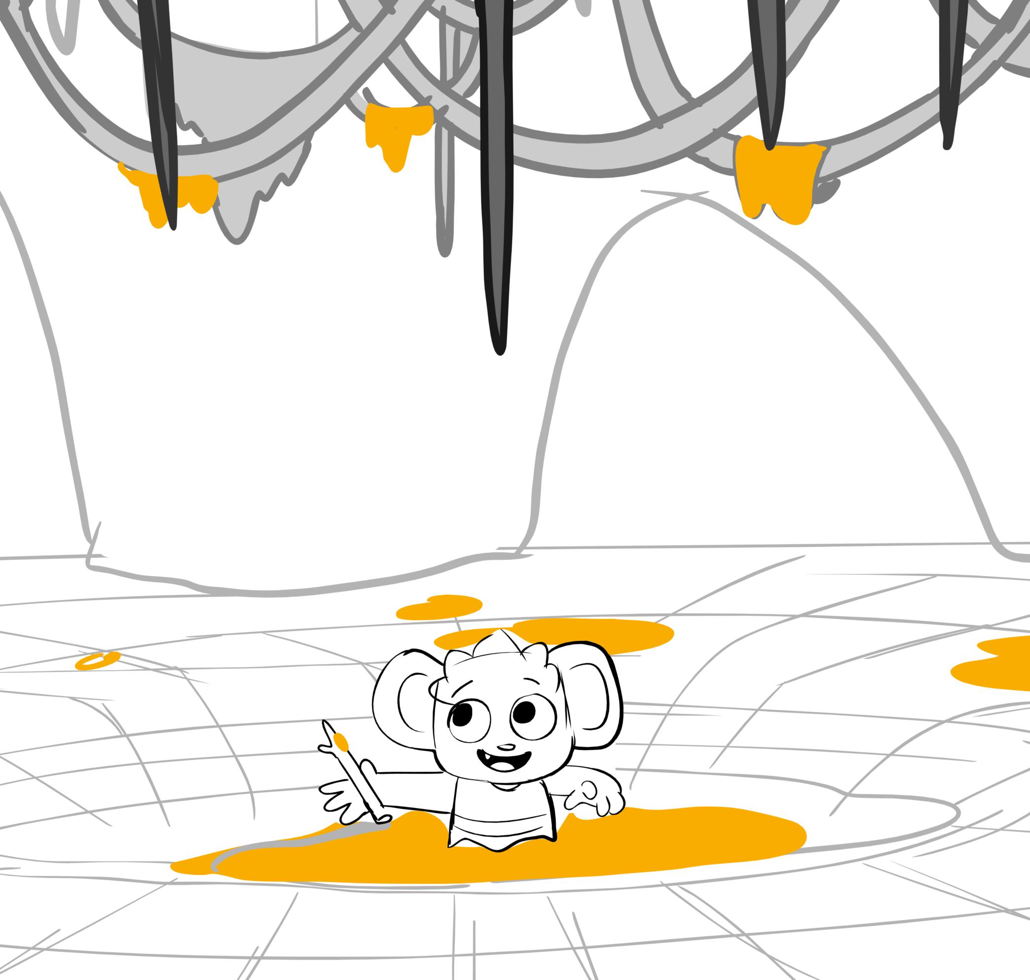 Fun with Nubs — Ep. 112, lámina 102, storyboard by Melissa Ballesteros